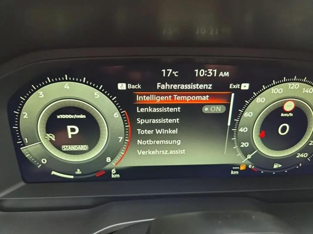 Nissan Qashqai 1.3 DIG-T MHEV 158 PS X-Tronic N-Connecta Teil-Leder PanoGlasdach Klimaautomatik Sitzheizung Lenkradheizung Navi ACC PDC v+h 360&deg;Kamera DAB Bluetooth Touchscreen Apple CarPlay Android Auto 18"LM 