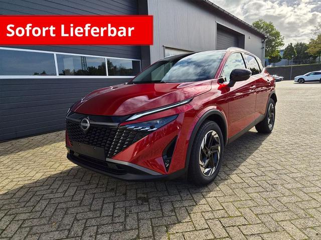 Nissan Qashqai - 1.3 DIG-T MHEV 158 PS X-Tronic N-Connecta Teil-Leder PanoGlasdach Klimaautomatik Sitzheizung Lenkradheizung Navi ACC PDC v+h 360&deg;Kamera DAB Bluetooth Touchscreen Apple CarPlay Android Auto 18"LM