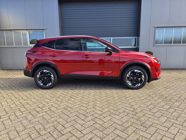 Nissan Qashqai 1.3 DIG-T MHEV 158 PS X-Tronic N-Connecta Teil-Leder PanoGlasdach Klimaautomatik Sitzheizung Lenkradheizung Navi ACC PDC v+h 360&deg;Kamera DAB Bluetooth Touchscreen Apple CarPlay Android Auto 18"LM 