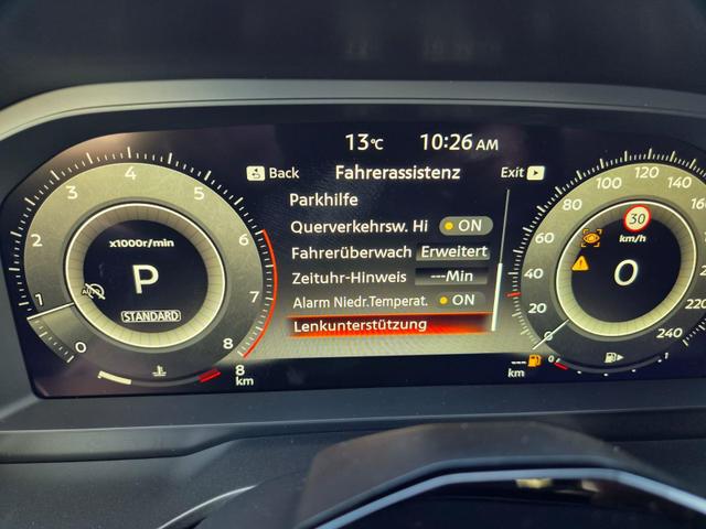 Nissan Qashqai 1.3 DIG-T MHEV 158 PS X-Tronic N-Connecta Teil-Leder PanoGlasdach Klimaautomatik Sitzheizung Lenkradheizung Navi ACC PDC v+h 360&deg;Kamera DAB Bluetooth Touchscreen Apple CarPlay Android Auto 18"LM 