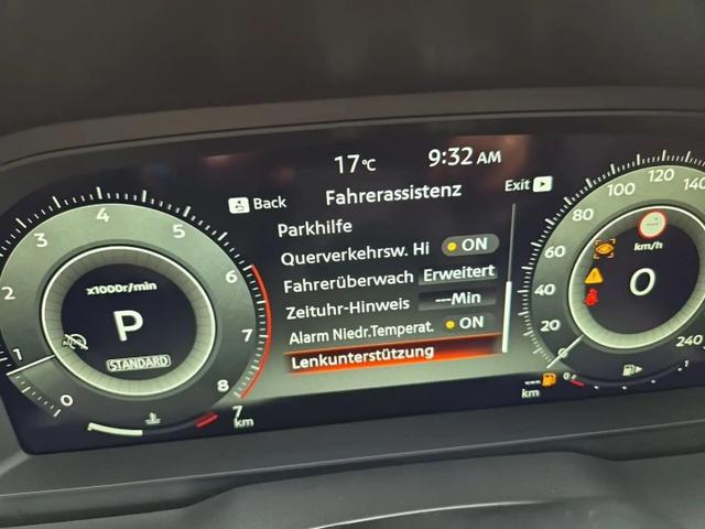 Nissan Qashqai 1.3 DIG-T MHEV 158 PS X-Tronic Tekna Voll-Leder Klimaautomatik PanoGlasdach Sitzheizung Lenkradheizung Navi Head-Up Display elektr. Heckklappe ACC PDC v+h 360&deg;Kamera DAB Bluetooth Touchscreen Apple CarPlay Android Auto 19"LM 