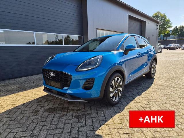 Ford Puma - Titanium 1.0 Hybrid 125PS Autom. abnehm. AHK ACC 4xKamera Klimaautomatik Sitzheizung Lenkradheizung Frontscheibe beheizb. LED-Scheinwerfer SYNC4 Bluetooth Apple CarPlay Android Auto PDC v+h