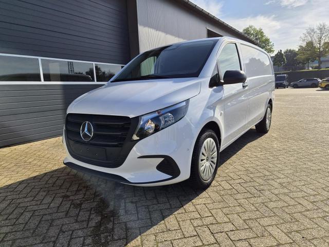 Mercedes-Benz Vito - 114 PRO L2 2.0 CDI 136PS Automatik 2,8t 2-Sitzer Chrompaket innen AHK Klimaautomatik Bluetooth DAB Apple CarPlay Android Auto PDC v+h R&uuml;ckf.Kamera Tempomat Ganzj.Reifen