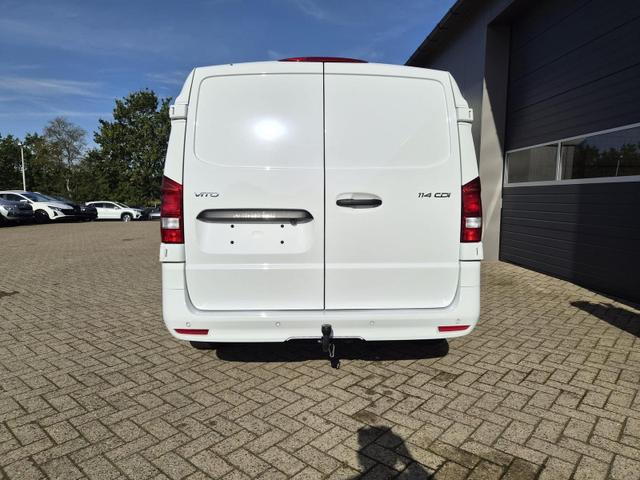 Mercedes-Benz Vito 114 PRO L2 2.0 CDI 136PS Automatik 2,8t 2-Sitzer Chrompaket innen AHK Klimaautomatik Bluetooth DAB Apple CarPlay Android Auto PDC v+h R&uuml;ckf.Kamera Tempomat Ganzj.Reifen 
