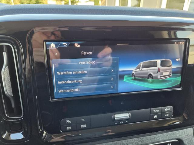 Mercedes-Benz Vito 114 PRO L2 2.0 CDI 136PS Automatik 2,8t 2-Sitzer Chrompaket innen AHK Klimaautomatik Bluetooth DAB Apple CarPlay Android Auto PDC v+h R&uuml;ckf.Kamera Tempomat Ganzj.Reifen 