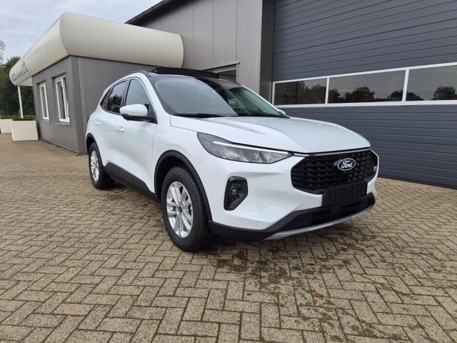 Ford Kuga Titanium 243PS PHEV Automatik schwenkb. AHK elektr. PanoDach Sitzheizung v+h Lenkradheizung Frontscheibe beheizb. Klimaautomatik Navi SYNC4 Apple CarPlay Android Auto Touchscreen PDC 4xKamera 2xKeyless 17"LM vollelektr. Reichweite 66KM 