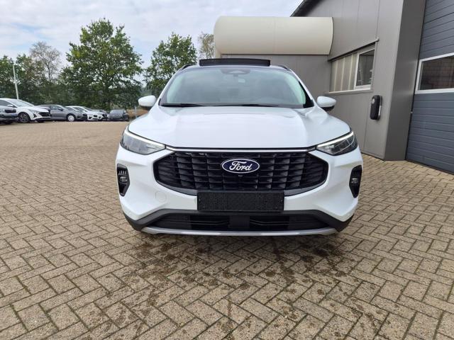 Ford Kuga Titanium 243PS PHEV Automatik schwenkb. AHK elektr. PanoDach Sitzheizung v+h Lenkradheizung Frontscheibe beheizb. Klimaautomatik Navi SYNC4 Apple CarPlay Android Auto Touchscreen PDC 4xKamera 2xKeyless 17"LM vollelektr. Reichweite 66KM 