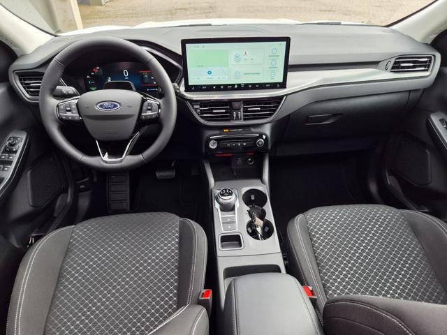 Ford Kuga Titanium 243PS PHEV Automatik schwenkb. AHK elektr. PanoDach Sitzheizung v+h Lenkradheizung Frontscheibe beheizb. Klimaautomatik Navi SYNC4 Apple CarPlay Android Auto Touchscreen PDC 4xKamera 2xKeyless 17"LM vollelektr. Reichweite 66KM 