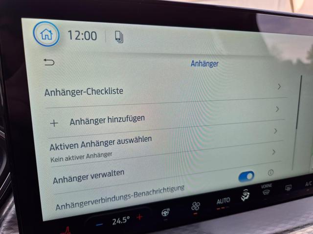 Ford Kuga Titanium 243PS PHEV Automatik schwenkb. AHK Sitzheizung v+h Lenkradheizung Frontscheibe beheizb. Klimaautomatik Navi SYNC4 Apple CarPlay Android Auto Touchscreen PDC 4xKamera 2xKeyless 17"LM vollelektr. Reichweite 66KM 