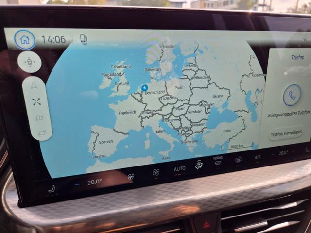 Ford Kuga Titanium 243PS PHEV Automatik schwenkb. AHK elektr. PanoDach Sitzheizung v+h Lenkradheizung Frontscheibe beheizb. Klimaautomatik Navi SYNC4 Apple CarPlay Android Auto Touchscreen PDC 4xKamera 2xKeyless 17"LM vollelektr. Reichweite 66KM 