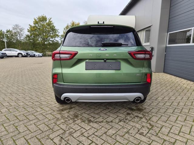 Ford Kuga Titanium 243PS PHEV Automatik schwenkb. AHK elektr. PanoDach Sitzheizung v+h Lenkradheizung Frontscheibe beheizb. Klimaautomatik Navi SYNC4 Apple CarPlay Android Auto Touchscreen PDC 4xKamera 2xKeyless 17"LM vollelektr. Reichweite 66KM 