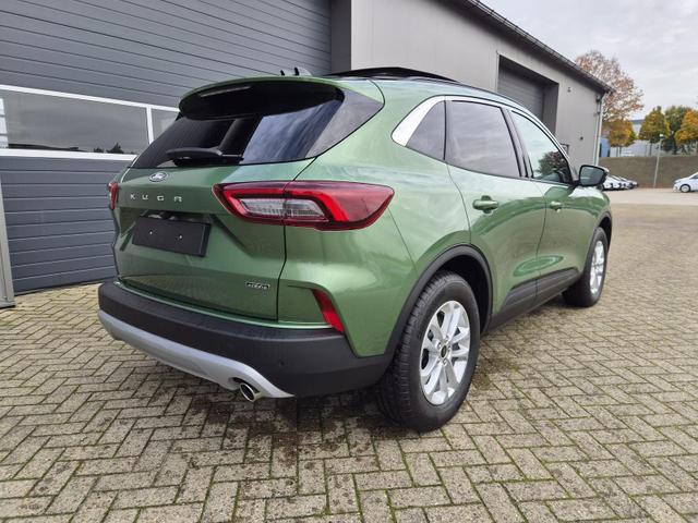 Ford Kuga Titanium 243PS PHEV Automatik schwenkb. AHK elektr. PanoDach Sitzheizung v+h Lenkradheizung Frontscheibe beheizb. Klimaautomatik Navi SYNC4 Apple CarPlay Android Auto Touchscreen PDC 4xKamera 2xKeyless 17"LM vollelektr. Reichweite 66KM 