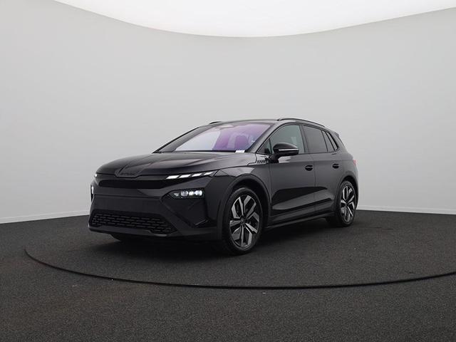 Skoda Elroq - 85 Sportline 286PS Automatik schwenkb. AHK Teil-Leder Klimaautomatik Sitzheizung v+h Lenkradheizung Frontscheibe beheizb. ACC R&uuml;ckf.Kamera PDC wireless Apple Carplay Android Auto 2xKeyless 20-LM vollelektr. Reichweite 561Km