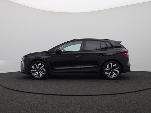 Skoda Elroq - 85 Sportline 286PS Automatik schwenkb. AHK Teil-Leder Klimaautomatik Sitzheizung v+h Lenkradheizung Frontscheibe beheizb. ACC R&uuml;ckf.Kamera PDC wireless Apple Carplay Android Auto 2xKeyless 20-LM vollelektr. Reichweite 561Km