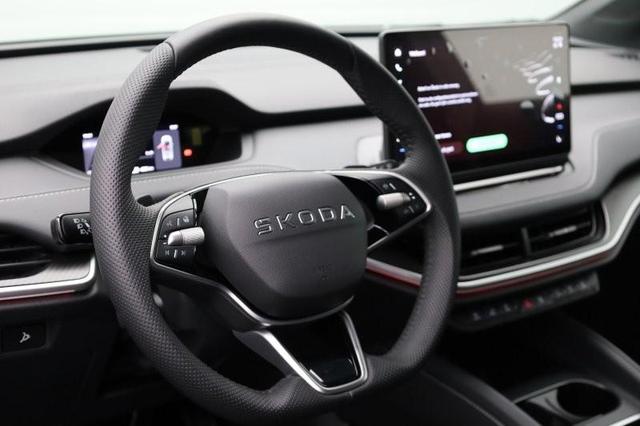 Skoda Elroq 85 Sportline 286PS Automatik schwenkb. AHK Teil-Leder Klimaautomatik Sitzheizung v+h Lenkradheizung Frontscheibe beheizb. ACC R&uuml;ckf.Kamera PDC wireless Apple Carplay Android Auto 2xKeyless 20-LM vollelektr. Reichweite 561Km 
