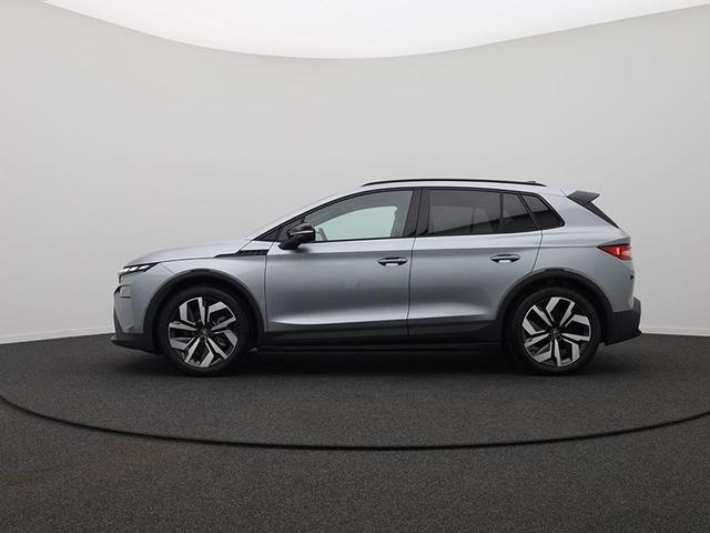 Skoda Elroq - 85 Sportline 286PS Automatik schwenkb. AHK Teil-Leder Klimaautomatik Sitzheizung v+h Lenkradheizung Frontscheibe beheizb. ACC R&uuml;ckf.Kamera PDC wireless Apple Carplay Android Auto 2xKeyless 20-LM vollelektr. Reichweite 561Km