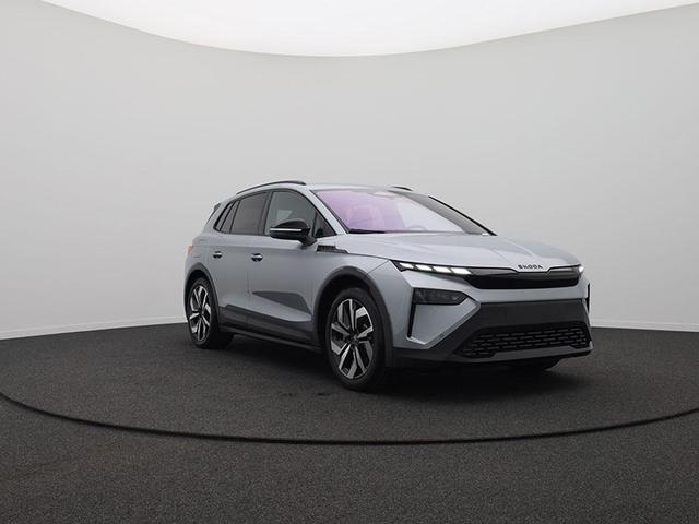Skoda Elroq 85 Sportline 286PS Automatik schwenkb. AHK Teil-Leder Klimaautomatik Sitzheizung v+h Lenkradheizung Frontscheibe beheizb. ACC R&uuml;ckf.Kamera PDC wireless Apple Carplay Android Auto 2xKeyless 20-LM vollelektr. Reichweite 561Km 