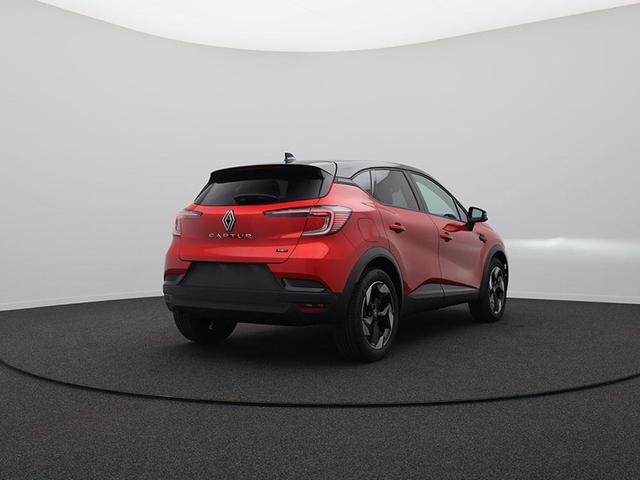 Renault Captur Techno 1.8 E-TECH Full Hybrid 158PS Automatik Sitzheizung Lenkradheizung R&uuml;ckf.Kamera PDC v+h Klimaautomatik Navi abged.Scheiben Apple CarPlay Android Auto 2xKeyless 18"LM 