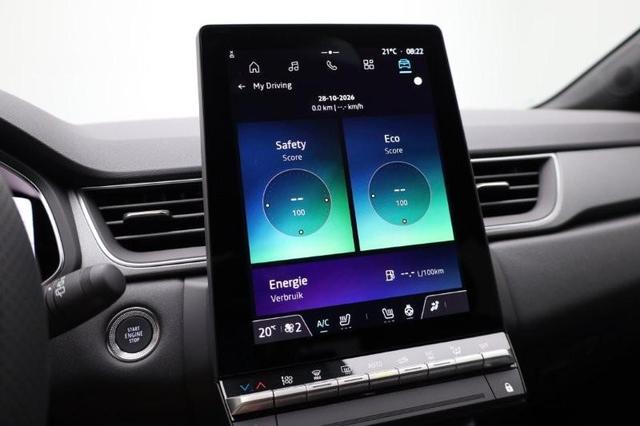 Renault Captur Techno 1.8 E-TECH Full Hybrid 158PS Automatik Sitzheizung Lenkradheizung R&uuml;ckf.Kamera PDC v+h Klimaautomatik Navi abged.Scheiben Apple CarPlay Android Auto 2xKeyless 18"LM 