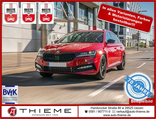 Skoda Superb Combi - 2.0 TSI DSG 4x4 Sportline LED-Matrix/Handy-Navi/EXtras