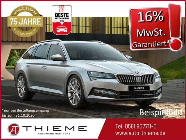 Skoda Superb Combi - 1.5 TSI DSG Deluxe LED/Handy-Navi/SHZ/Alarm/EXtras