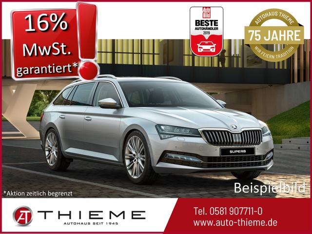 Skoda Superb Combi - 1.5 TSI DSG Deluxe LED/Handy-Navi/SHZ/Alarm/EXtras