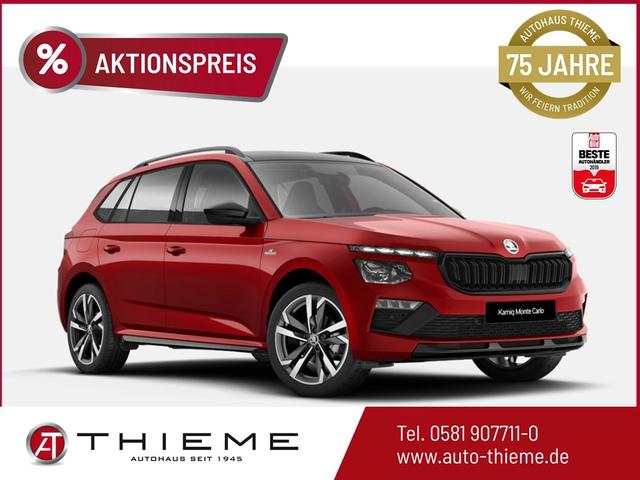 Skoda Kamiq - Monte Carlo 116PS TSI - Matrix/RFK/KESSY/Pano/PDC