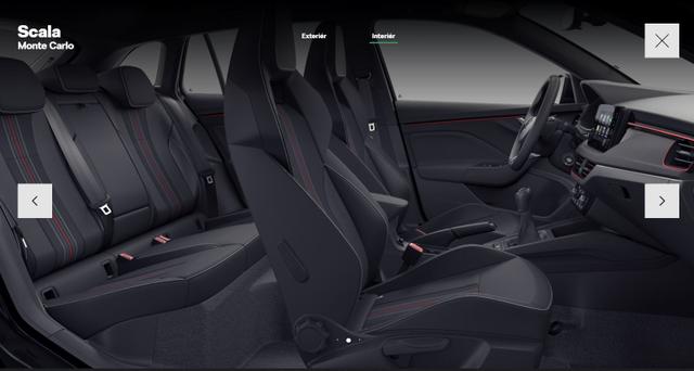 Skoda Scala Monte Carlo 116PS TSI - RFK/SHZ/Matrix-LED/Pano/KESSY/PDC 