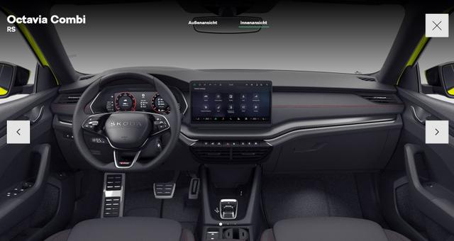 Skoda Octavia Combi RS 265PS TSI DSG - Navi/Matrix/RFK/Assistenz/5J Garantie 