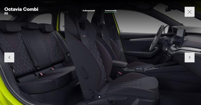 Skoda Octavia Combi RS 265PS TSI DSG - Navi/Matrix/RFK/Assistenz/5J Garantie 