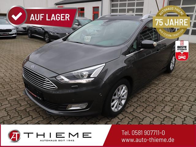 Ford Grand C-MAX - 1.0l 125PS EcoBoost "Titanium" 7-Sitzer/AHK/Navi/Bi-Xenon/RFK/LM