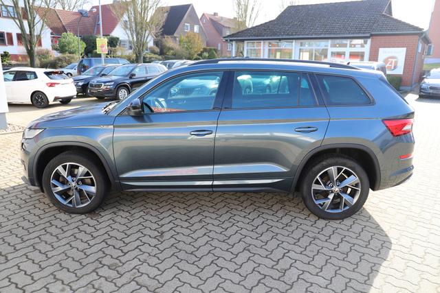 Skoda Kodiaq Sportline 190PS TSI DSG 4x4 - AHK/Navi/el.Sitz/RFK/Canton 