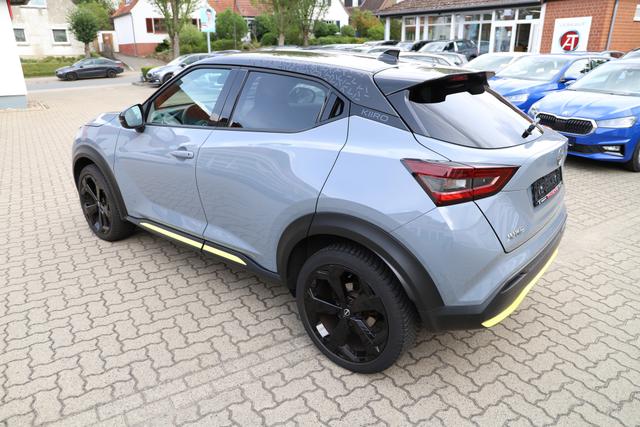 Nissan Juke Kiiro 1.0l DIG-T 114PS - Navi/RFK/App/LED/FSH/19"/1.Hand 