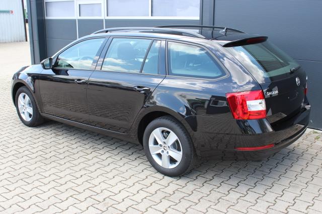 Skoda Octavia III Combi Ambition 1,5 TSI – 110 KW – DCT –	Schwarz	 Metallic Stoff schwarz