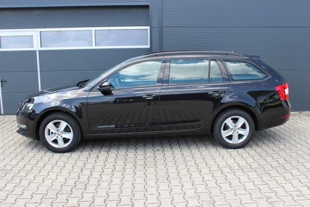 Skoda Octavia III Combi Ambition 1,5 TSI – 110 KW – DCT –	Schwarz	 Metallic Stoff schwarz