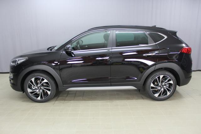 Hyundai Tucson Level 6 2,0 CRDi 4WD AT 828q	 Phantom Black / Leder Schwarz