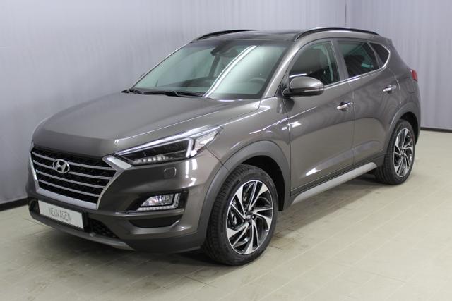 Hyundai Tucson - Premium 1,6 T-GDi 4WD DCT, UVP 43.890.- euro, Abstandsregeltempomat, Fernlichtassistent, Digitales Radio, Navigationssystem, Panorama Glas-/Hubschiebedach Voll-Leder uvm.