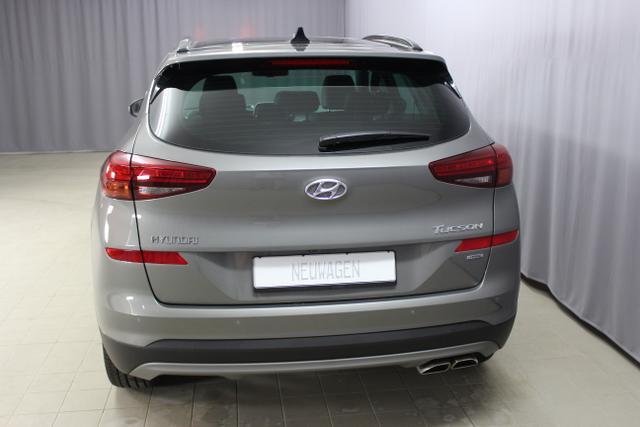 Hyundai Tucson Level 6 2,0 CRDi 4WD AT 828q ÖS Leder Schwarz / Olivine Grey Grün Metallic