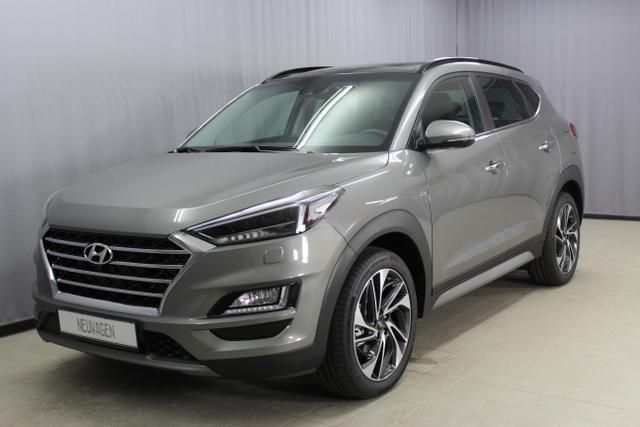 Hyundai Tucson - Premium 2,0 CRDi 4WD / 48V AT Abstandsregeltempomat, Fernlichtassistent, Navigationssystem, Panorama Glas-/Hubschiebedach Voll-Leder uvm.