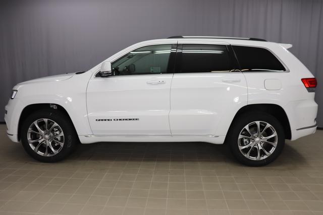 Jeep Grand Cherokee Summit MY19 3.0l V6 184kW / 250 PS Multijet Platinum Allrad Automatikgetriebe		PW7 - Bright White	1RL - Natura Plus Leder Black Morocco (schwarz)	AWB Quadra-Drive Allradsystem                                                                     GWJ Command View Panorama-Glasdach                                                   JPM Sitzheizung für Fahrer und Beifahrer                                                    JPZ Sitzheizung hinten                                      
