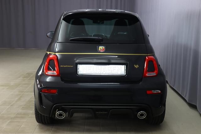 595 Scorpione Oro 3.0 MY20 1.4 T-Jet 121 KW (165PS)			876 - Scorpione Schwarz (Metallic-Lackierung)	1E5 - Integral-Sportsitze Schwarz mit Scorpione-Camouflage		