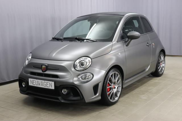 595 Cabrio MY20-Competizione 1.4 T-Jet 132 KW (180PS)			708 Asfalto Grau Matt	402 - Integral-Sportsitze Leder Schwarz (Teilflächen in Lederoptik), Verdeck Schwarz		