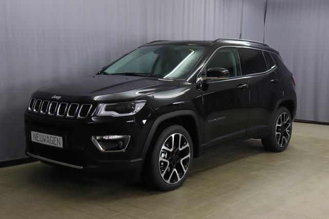 Jeep Compass - Limited UVP Euro 43.332,00 1,3 T-GDI Glasschiebedach, Sitzbel&uuml;ftung vorne, Ledersitze-Paket Schwarz, ParkView&reg; R&uuml;ckfahrkamera, Alpine Premium Sound-System, Winter-Paket, Elektrische Heckklappe, 19"- Leichtmetallr&auml;der, silber/schwarz