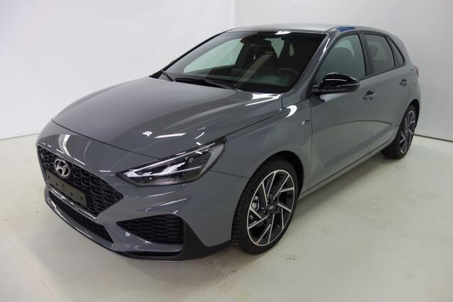 Hyundai i30 - N Line 1.5 T-GDI 48V-Hybrid 6-Gang iMT 117 kW, Navigationssystem, R&uuml;ckfahrkamera, Smart-Key, Spurfolgeassistent, e-Call (Notrufsystem), 18 Zoll Leichtmetallfelgen, Fernlichtassistent, LED-Abblendlicht uvm