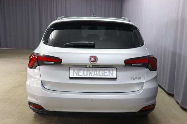 Fiat Tipo SW Lounge 1,4 120PS E6D 5TÜRIG  			612 Maestro Grau	645 Dunkle Farben mit Einsätzen in Schwarz und Doppelnaht	