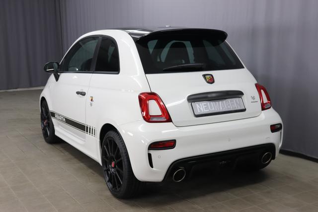 595 MY20 Esseesse 1.4 T-Jet 132kW (180PS)			103 Gara Weiß / Dach Schwarz	Rennsportsitze Sabelt Schwarz mit Carbonschale und roten Ziernähten