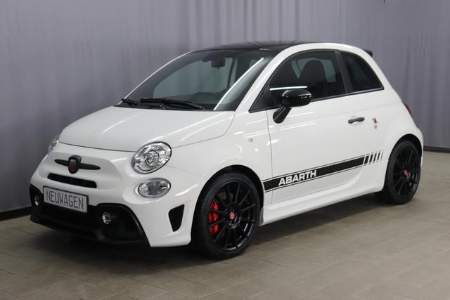 595 MY20 Esseesse 1.4 T-Jet 132kW (180PS)			103 Gara Weiß / Dach Schwarz	Rennsportsitze Sabelt Schwarz mit Carbonschale und roten Ziernähten