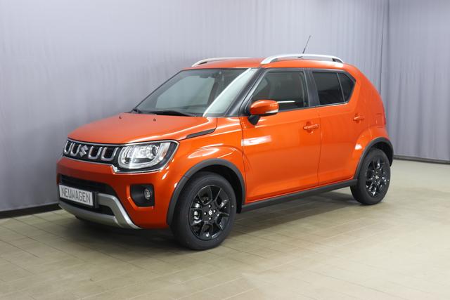 Suzuki Ignis - GLX UVP 19.790 Euro Hybrid 1.2 61kW, Klimaautomatik, Sitzheizung, Navigationssystem, Radio DAB, R&uuml;ckfahrkamera, Dachreling, Nebelscheinwerfer, 16 Zoll Leichtmetallfelgen, uvm