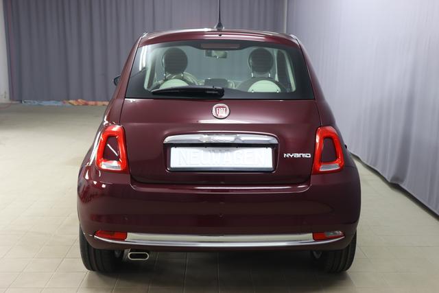 1.0 GSE N3 500 Lounge BSG Hybrid 6GANG 866 Opera Bordeaux Metallic	374 Stoff/Vinyl Prince of Wales Schwarz-Weiß-Elfenbein/ Ambiente Elfenbein /  Farbe Türeinsatz Schwarz / Farben Armaturenbrett Wagenfarbe (incl 05F)	