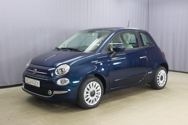 1.0 GSE N3 500 Lounge BSG Hybrid 6GANG 687 Dipinto di Blu Blau	374 Stoff/Vinyl Prince of Wales Schwarz-Weiß-Elfenbein/ Ambiente Elfenbein /  Farbe Türeinsatz Schwarz / Farben Armaturenbrett Wagenfarbe (incl 05F)	